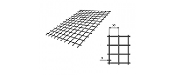 Сетка сварная (дорожная) 50х50х3мм 1х2м купить с доставкой в Сосновке
